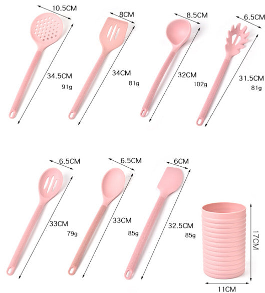 7 Piece Kitchen Utensil Set