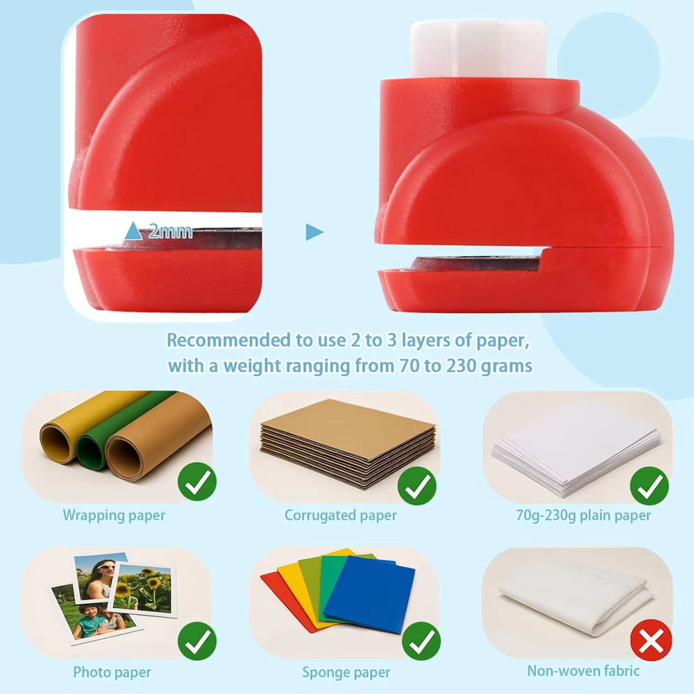 10 Piece Shape Punch Craft Set