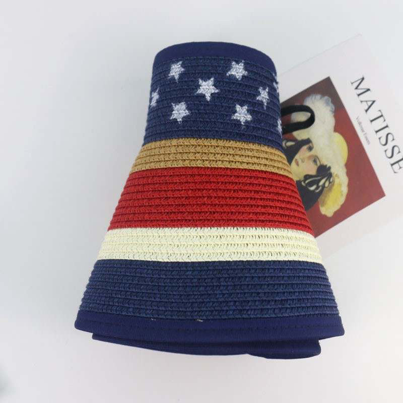 Foldable Patriotic Visor
