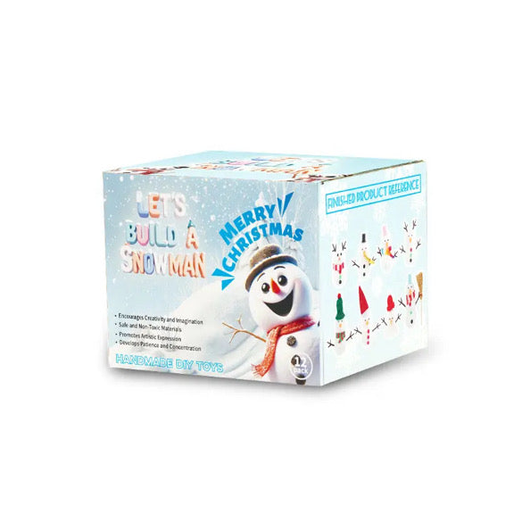 Snowman Clay Craft Box