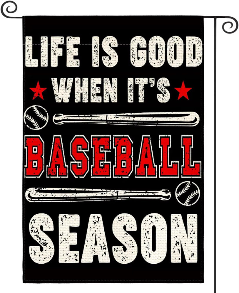 Baseball Garden Flags