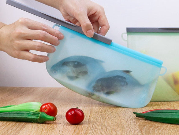 Reusable Silicone Food Storage Bags