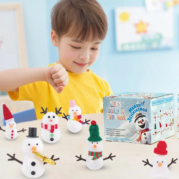 Snowman Clay Craft Box