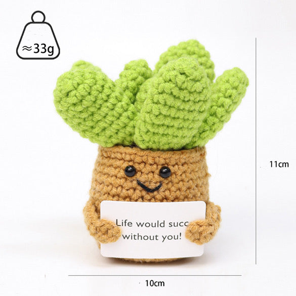 Knitted Succulent