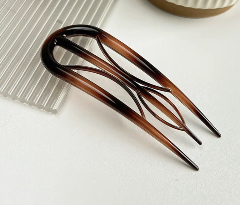 5 Piece French Hair Clip Set