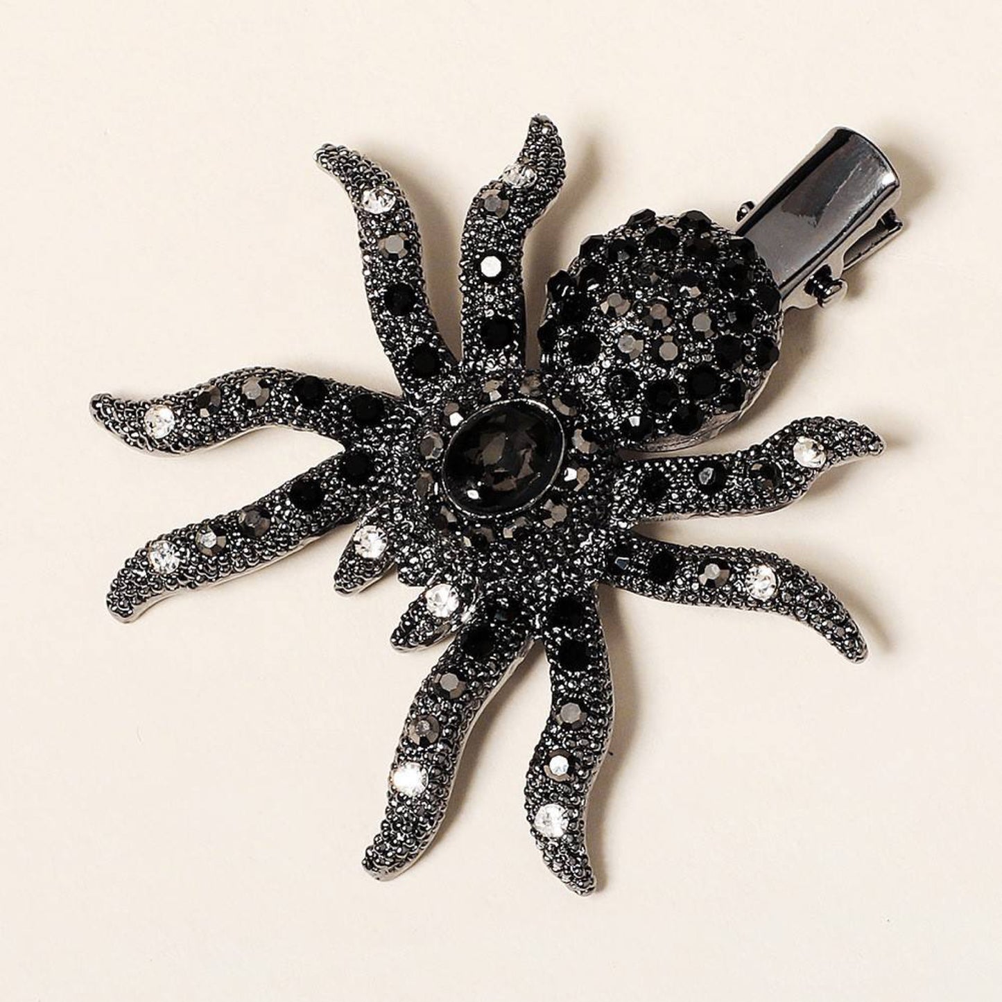 Studded Halloween Hair Clips