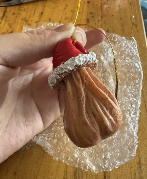 Balls In Santa Hat Ornament