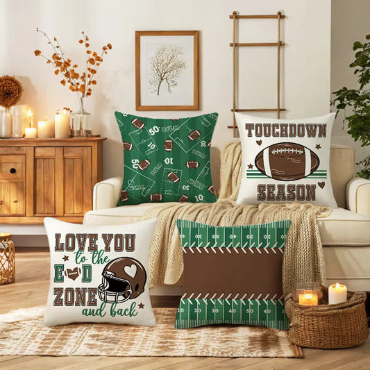 The Throw & Go Football Themed Blankets