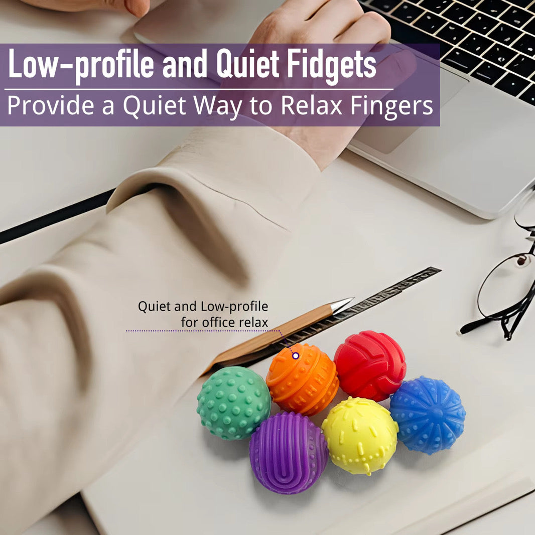 Silicone Magnetic Sensory Ball Set
