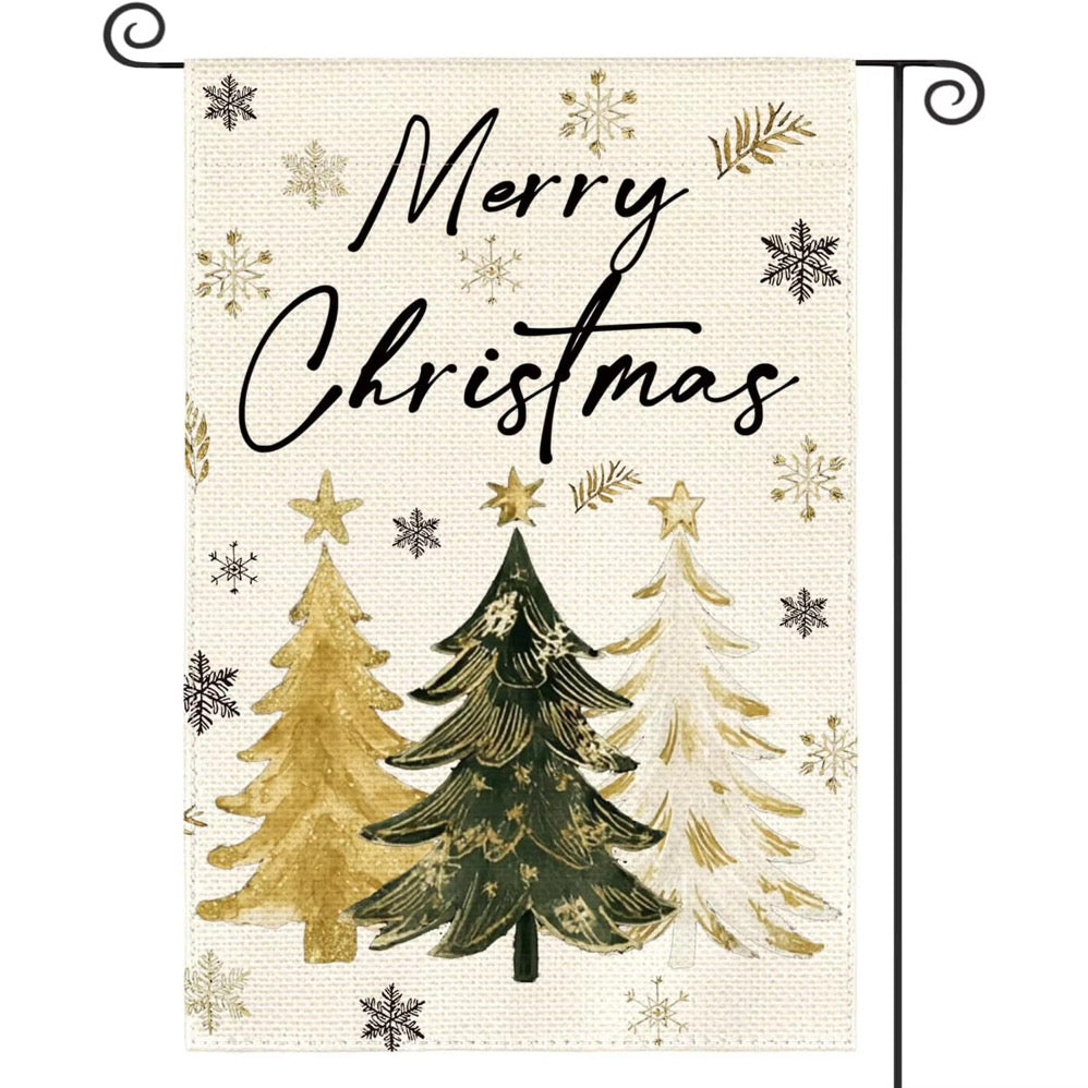 MORE Festive Christmas Themed Garden Flags