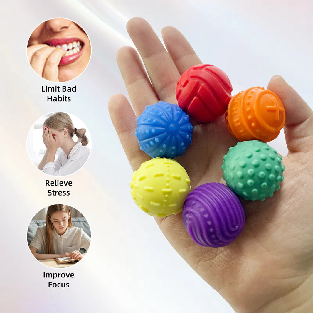Silicone Magnetic Sensory Ball Set