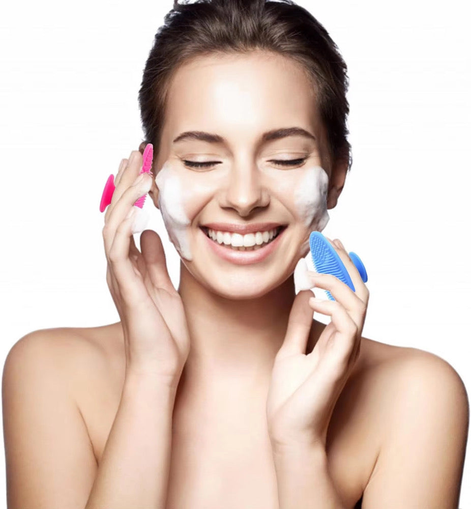4 Piece Silicone Facial Cleaning Tool