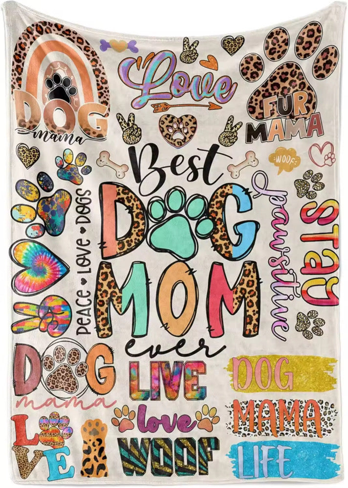 Snuggle Up Dog Themed Blankets