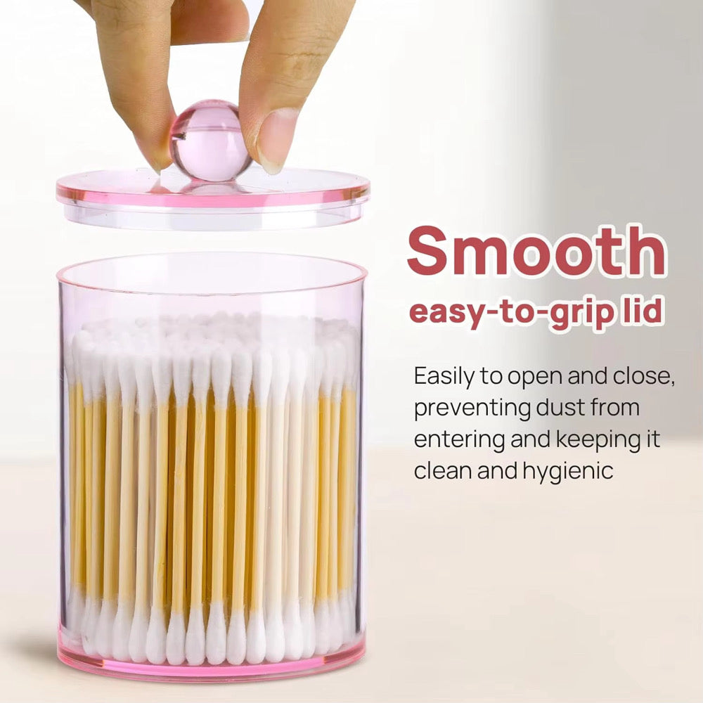 Set of 2 Round Jar Storage