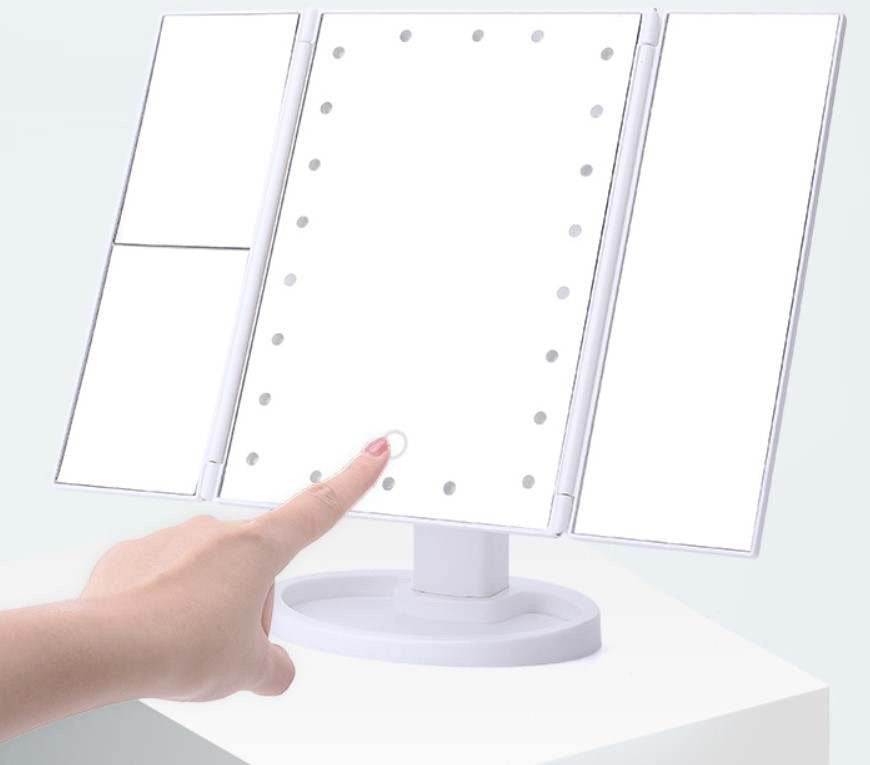 Trifold Vanity Mirror