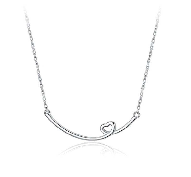 Sterling Silver Heart Necklace