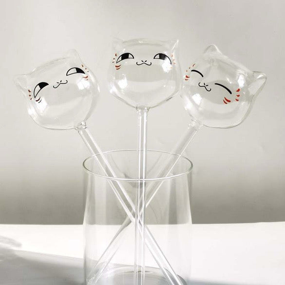 3 Piece Cat Watering Globes