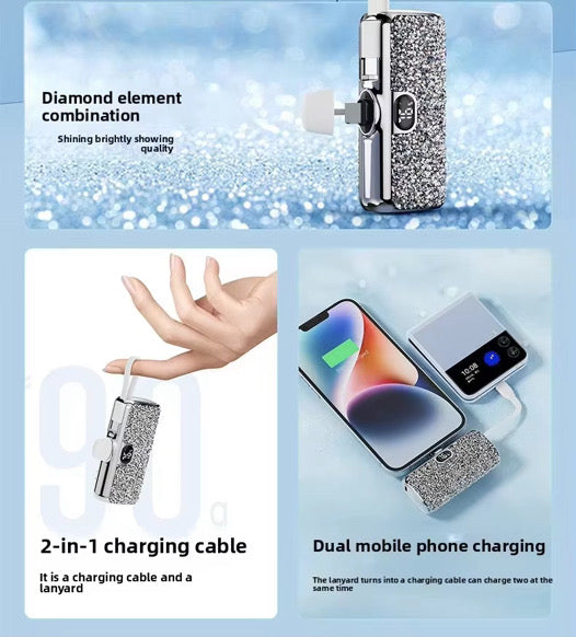 Studded & Charged Power Bank