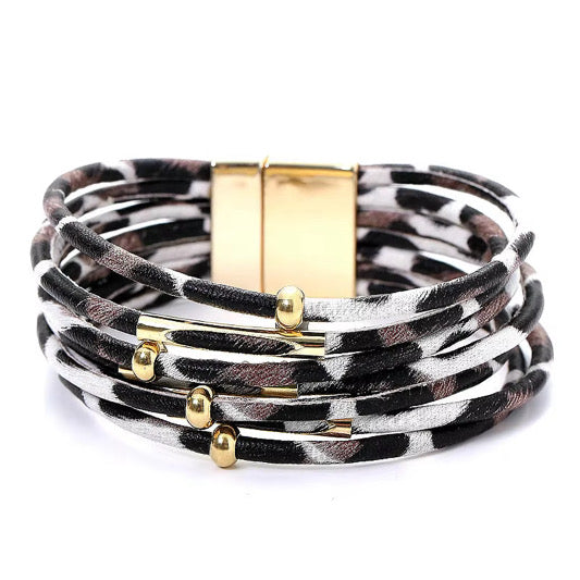 Boho Leopard Bracelet
