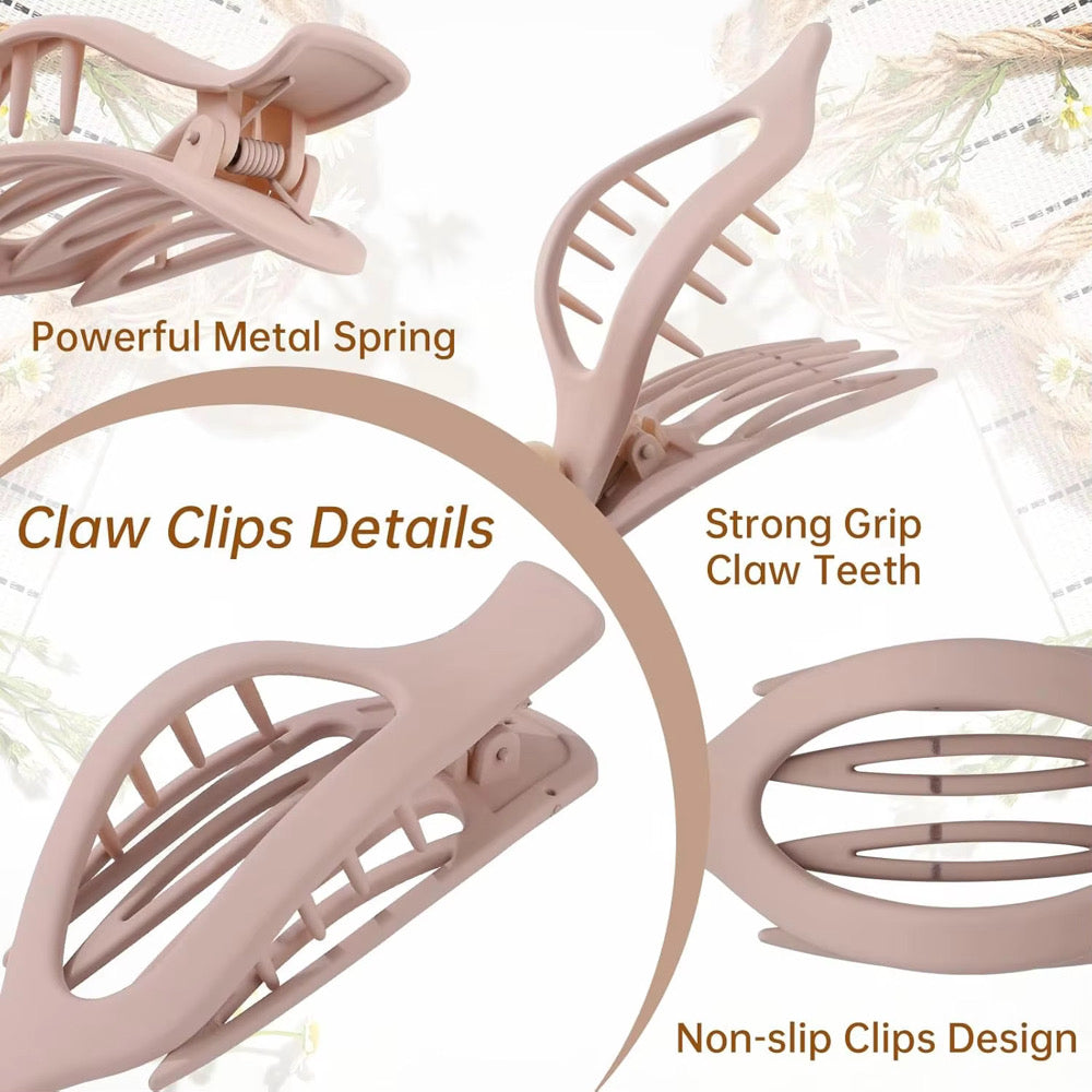6 Piece Hair Volume Clip Set