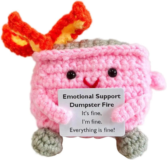 Crochet Dumpster Fire