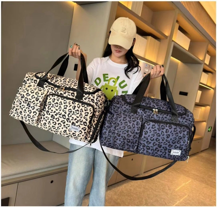 Leopard Duffle Bag