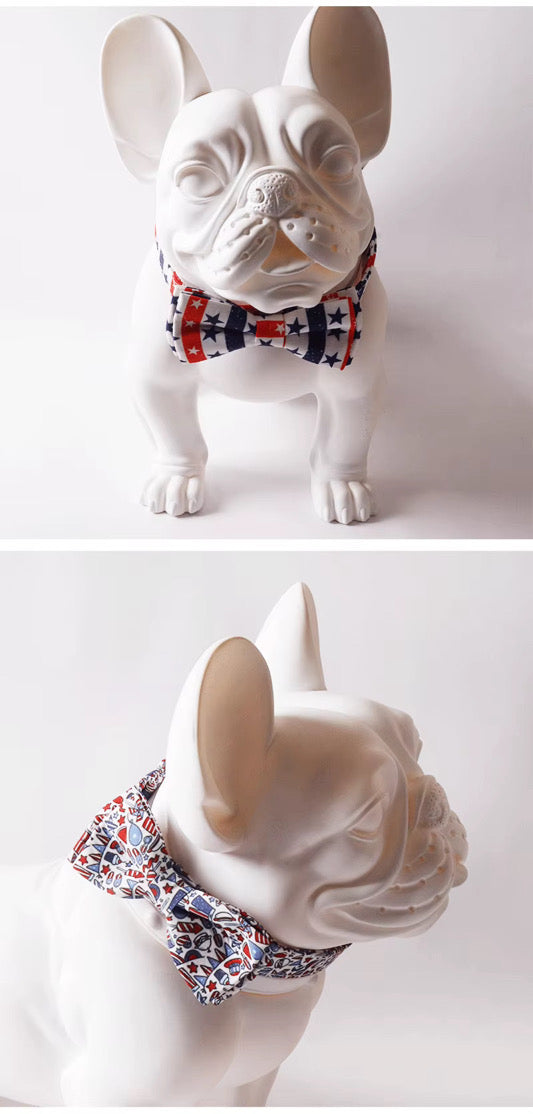 Patriotic Dog Collar Set
