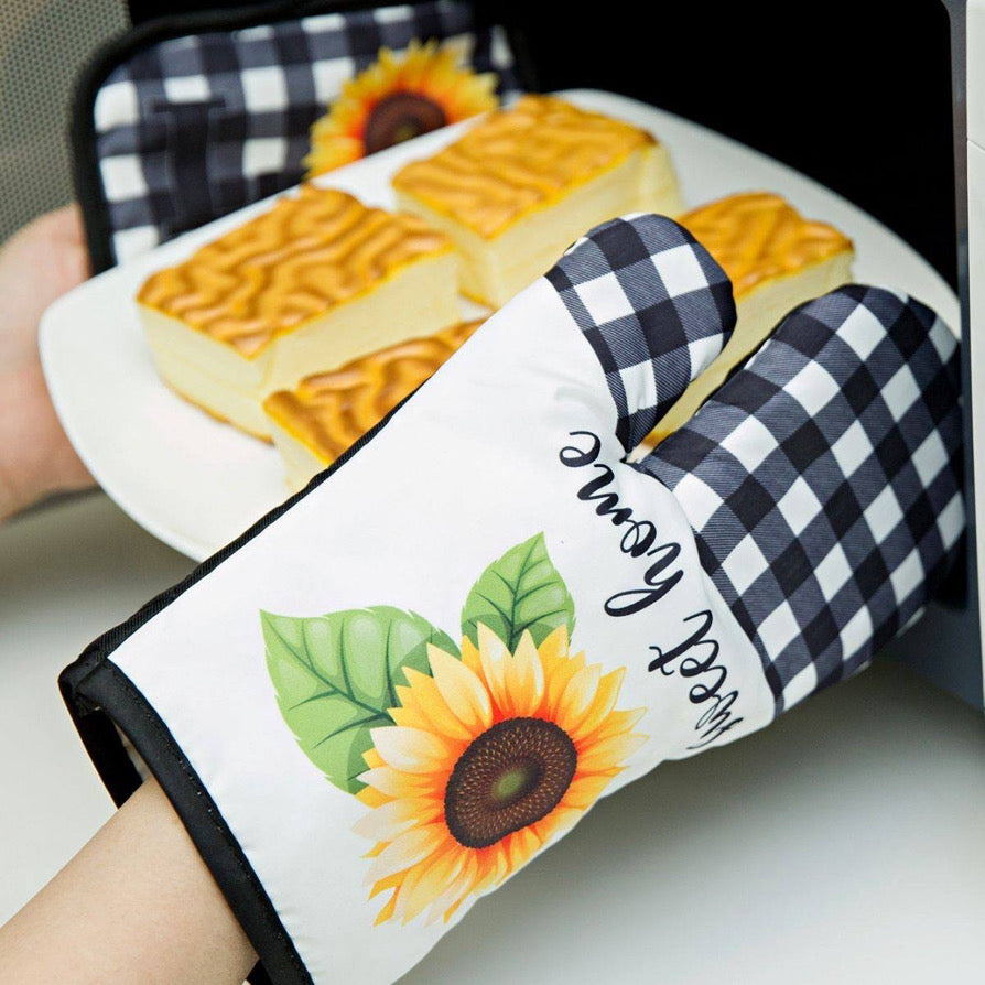 Printed Oven Mitts