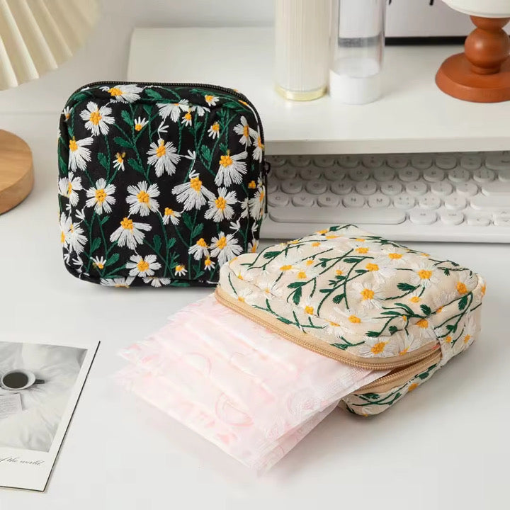 Square Size Cosmetic Pouch