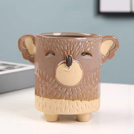 Animal Friends Ceramic Pot
