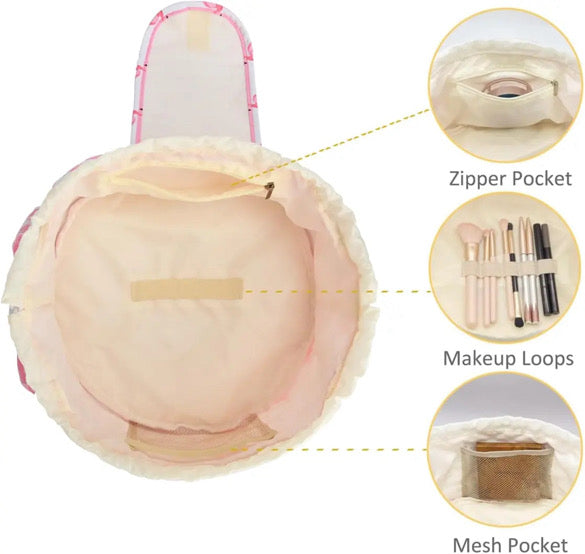 Drawstring Makeup Bag