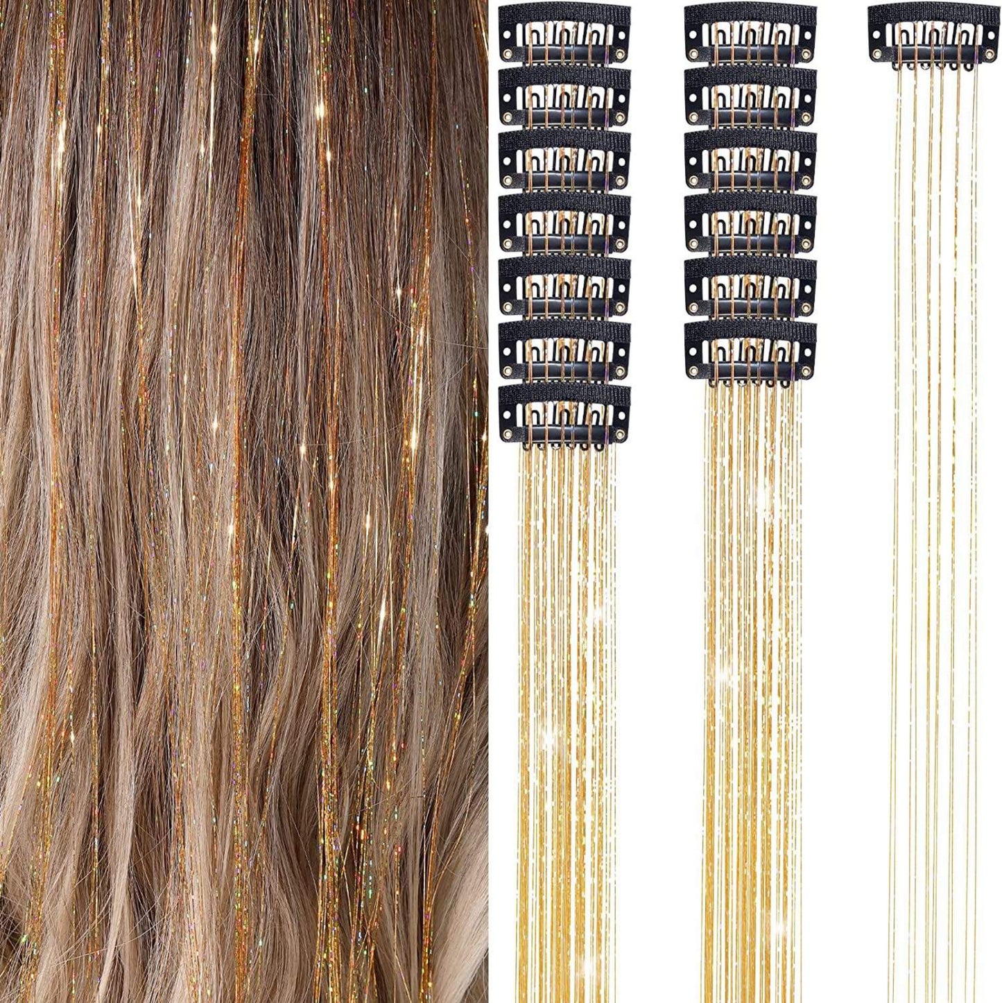 Fun Clip In Hair accent