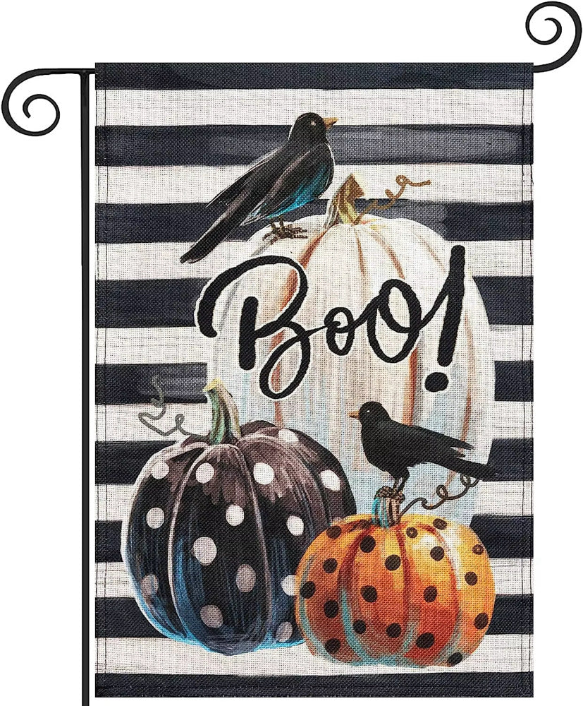 HalloweenThemed Garden Flags