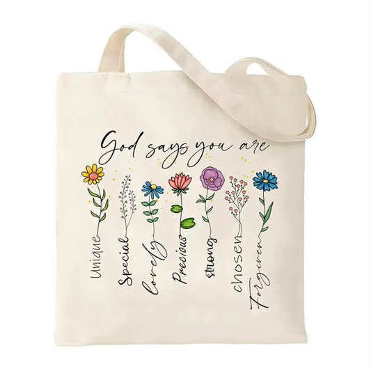God Says Canvas Bag