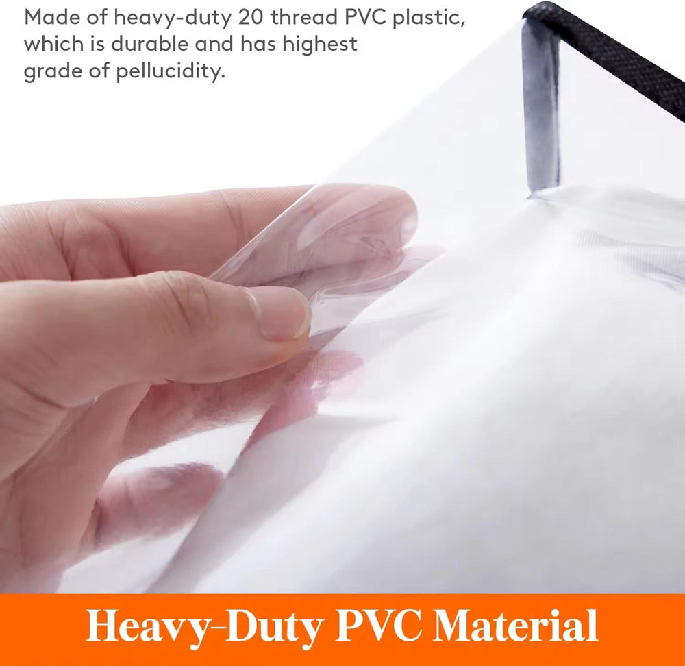 4 Piece Clear Storage Bag Sets