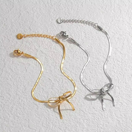 Bowknot Stainless Steel Bracelet