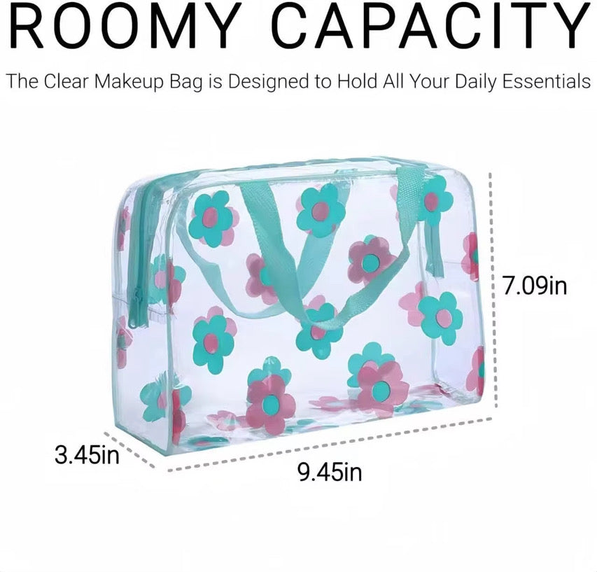 Fond Of Flowers Cosmetic Pouch
