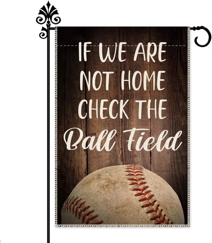 Baseball Garden Flags