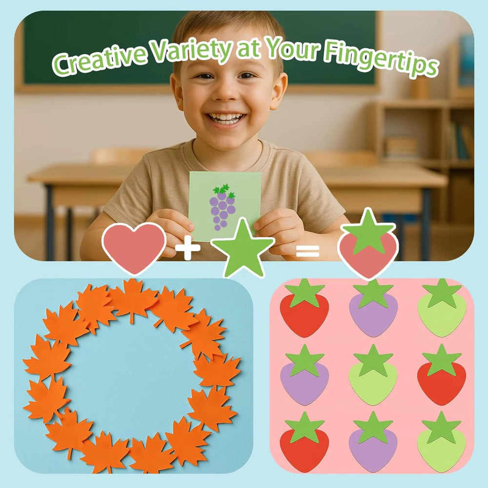 10 Piece Shape Punch Craft Set