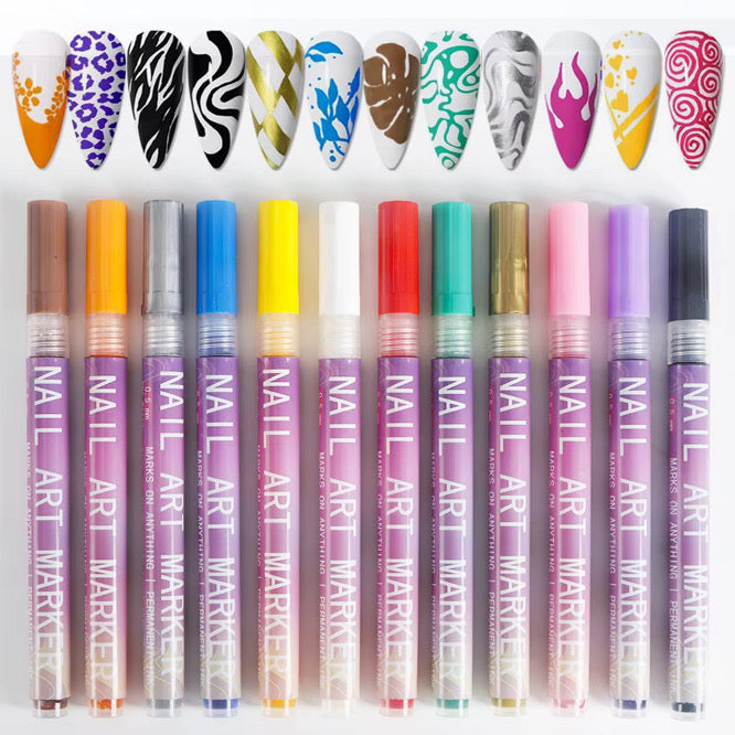 Nail Doodle Pens