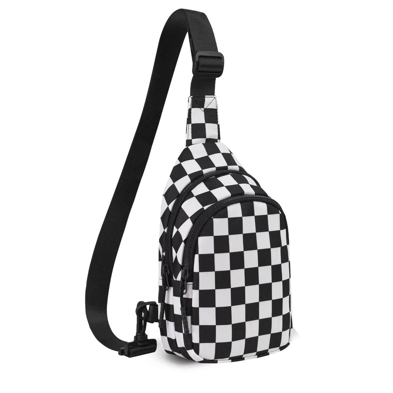 In Check Checkered Crossbody