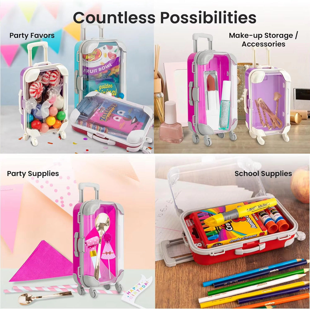Fun Suitcase Storage