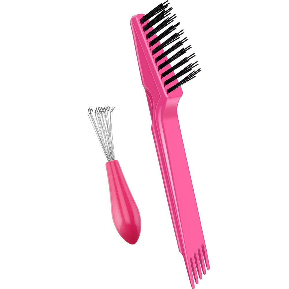 2 Piece Hair Brush Cleaning Tool Set