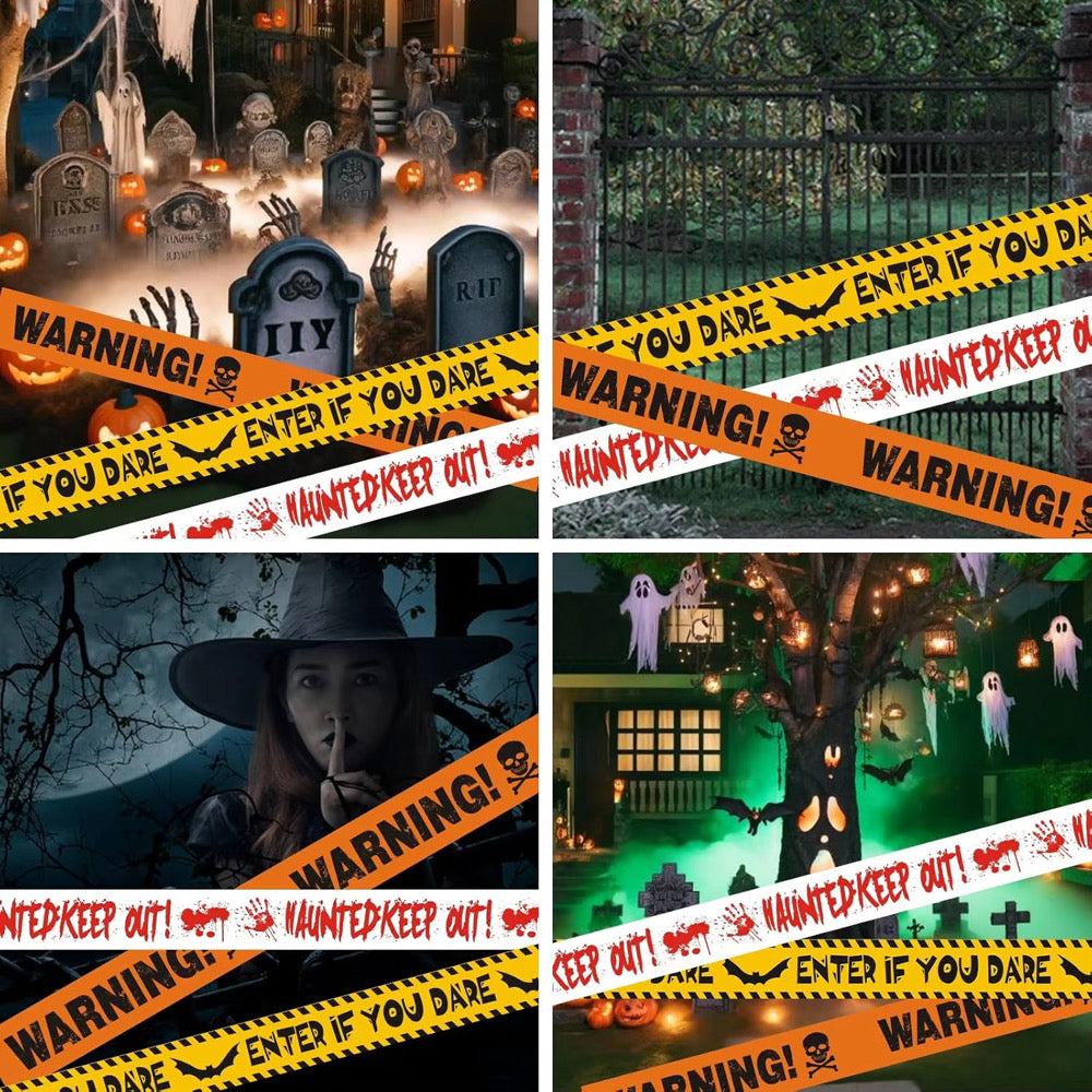 Halloween Warning Tape Set of 3