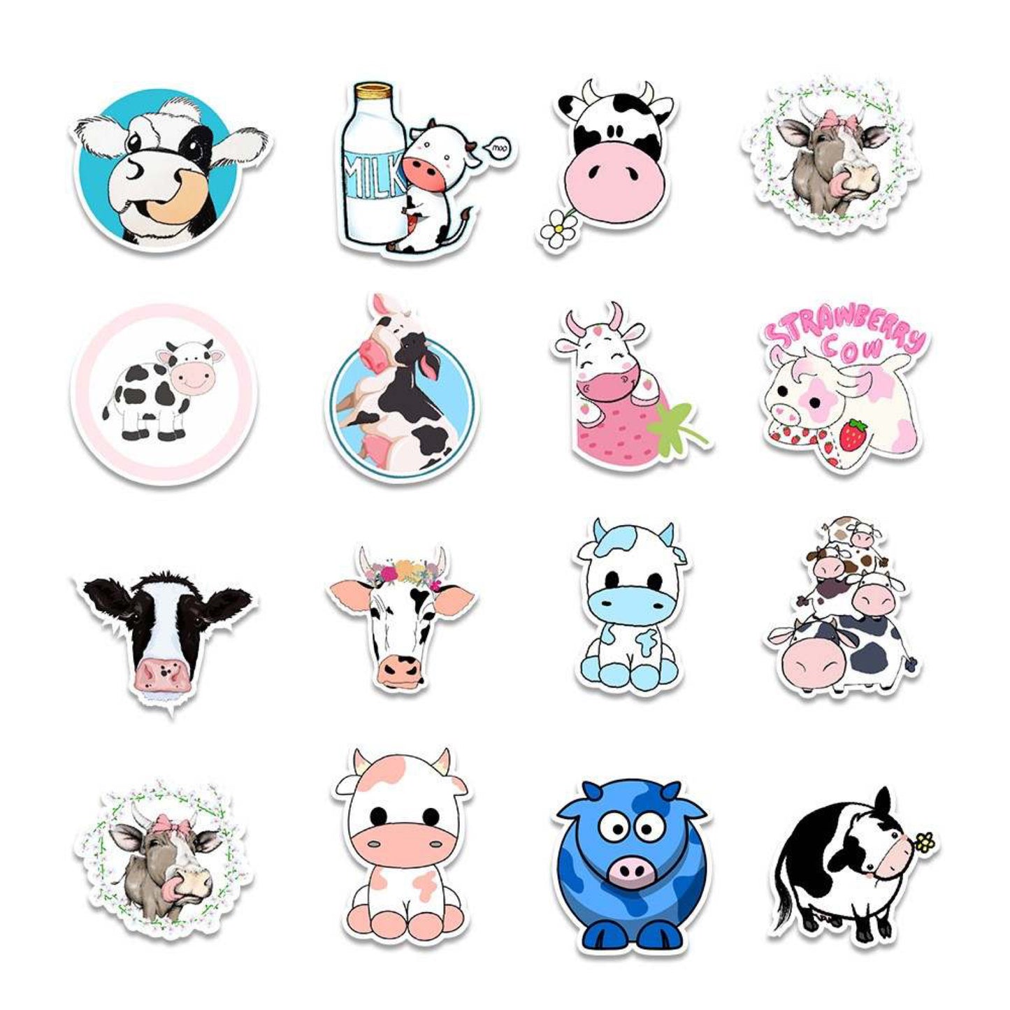 Cow Stickers