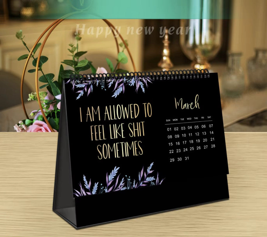Desktop Snarky 2026 Calendar