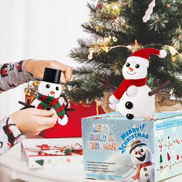 Snowman Clay Craft Box