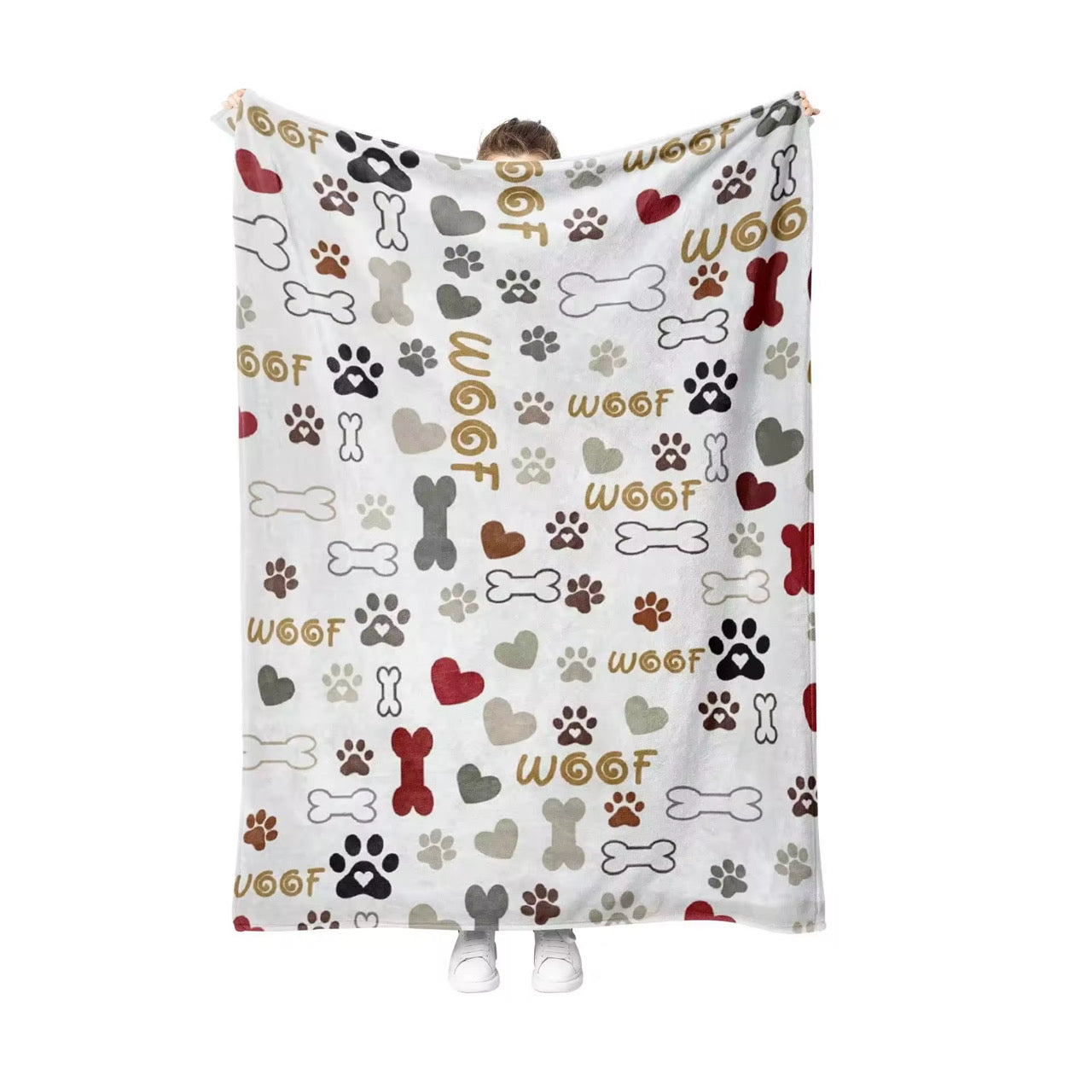 Snuggle Up Dog Themed Blankets