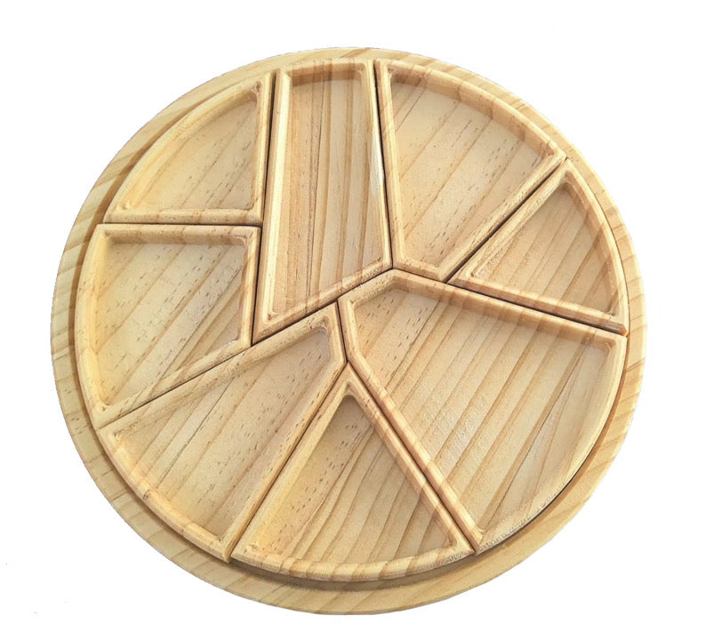 Puzzle Serving Tray Platter