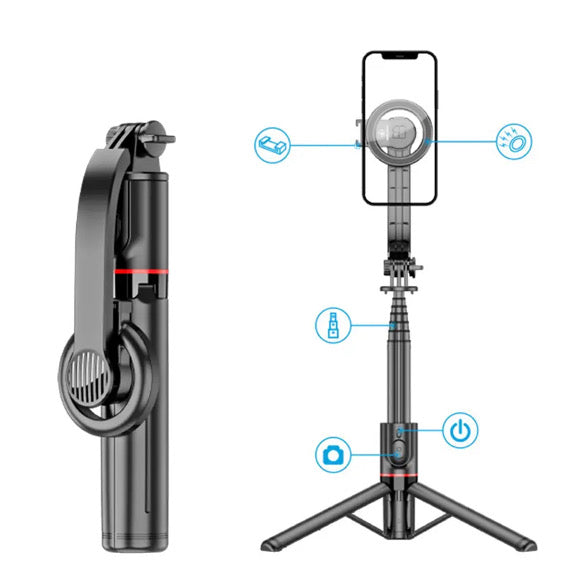 Magnetic Selfie Tripod